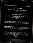 La Table De Seibel menu