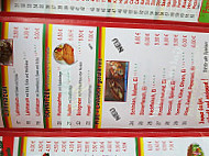 Saal Döner Pizzeria menu