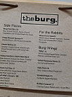 The Burg menu