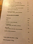 Au Bon Vin menu