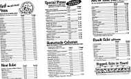 Tenney Mountain Pizza menu