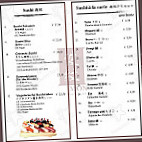 Hamon - Sushi & Teppanyaki menu