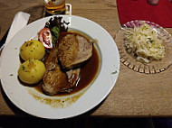 Gasthaus Alpenrose food