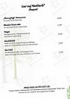 Wenninghoff menu