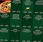 Le Kiosque A Pizzas menu