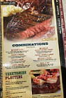 Black Stallion Steakhouse menu