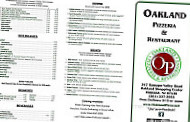 Oakland Chinese Cuisine menu