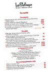 Bistrot Le Filanthrope menu
