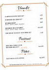 Le Bois Des Roches menu