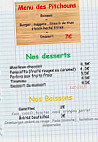 Ma Cantine menu