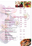 Asia Restaurant Rasa Sayang - GEOFFNET menu
