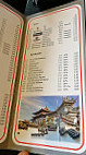 Asia Gourmet menu