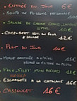 L'idiot Du Village. menu