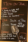 Au Pre De Meyssiez menu