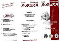 Aurora Landarztkneipe menu