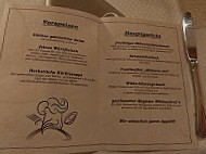 Gasthof Pension Brettmühle menu