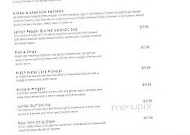 Palms Krystal Grill menu