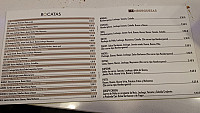 Bahia menu