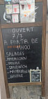 Chez Pierrot menu