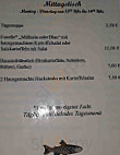 Fischzucht Café Forellenhof menu