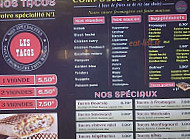 Best Burger Tacos Montivilliers menu