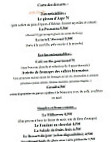 Transhumance Cie menu