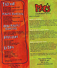 Moe's Southwest Grill menu