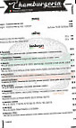 Hamburgeria menu