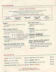 Ruth's Chris Steak House menu