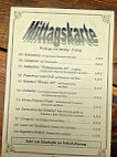 Gasthaus Tell menu