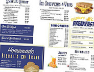 Brevard Diner menu