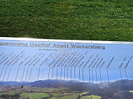 Altwirt Wackersberg menu
