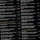 Indien Charbon menu