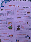 Kebab Le Bosphore menu