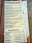 Beau d'Eau menu