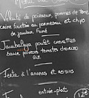 Le P’tit Verre D’o menu