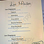 Brasserie Chez Regis menu