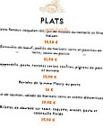 Cocorico menu