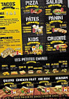 Food St Ex menu