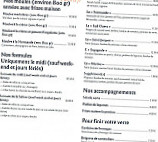 Crêperie De La Saline menu