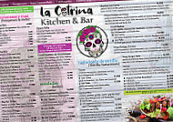 La Catrina Kitchen menu