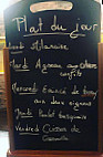 Bistrot De La Cathédrale menu