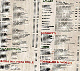 Pizzeria Mamma Mia menu