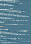 Bistro Bouche menu