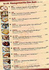 Tao China Bistro Dim Sum menu