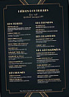 Capone menu