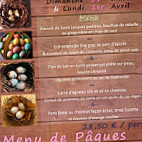 Le Gourmand menu