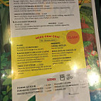 Rainforest Cafe menu