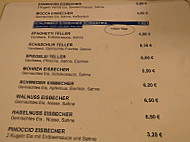 Eiscafe Lange menu