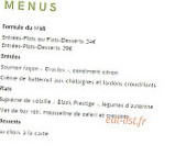 L'Insoumise menu